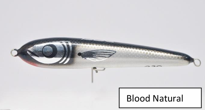 Blood natural coloured Big Boy Stickbait