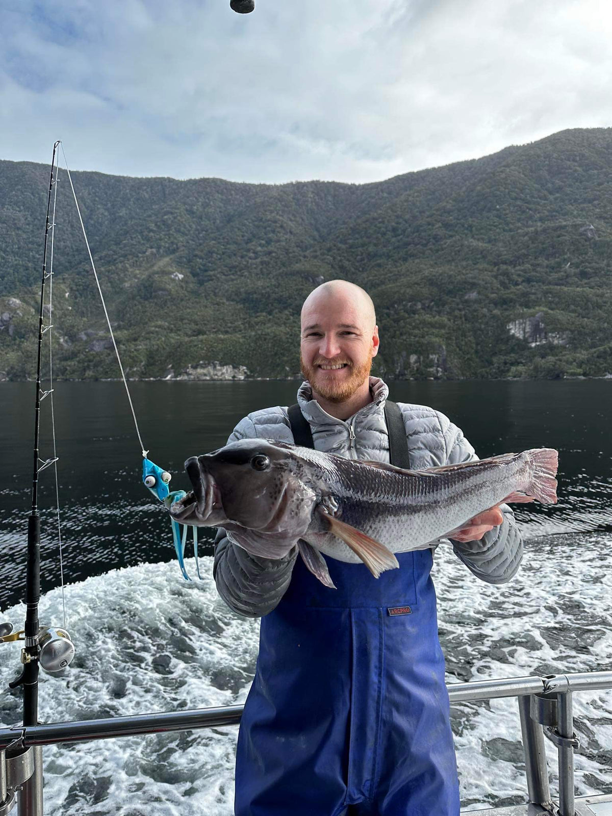 Deep Drop Lure Glowbite Crazy Eyes - Pink