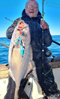 Deep Drop Lure Glowbite Crazy Eyes - Blue