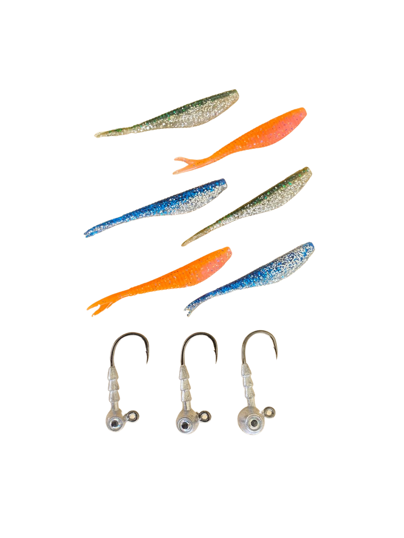 Glowbite Mighty Micro Bait - Micro Shad – Fishing Innovators
