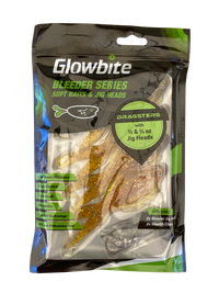 Glowbite DRAGSTER FLOUNDER soft bait lures