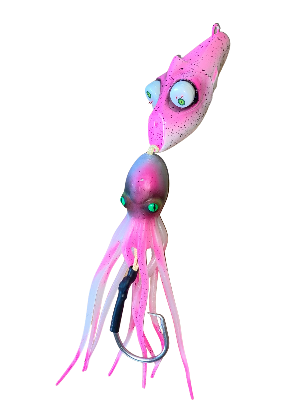 Deep drop lure Glowbite Crazy Eyes for water 200m or more