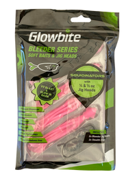 Glowbite SQUIDINATOR soft bait lures