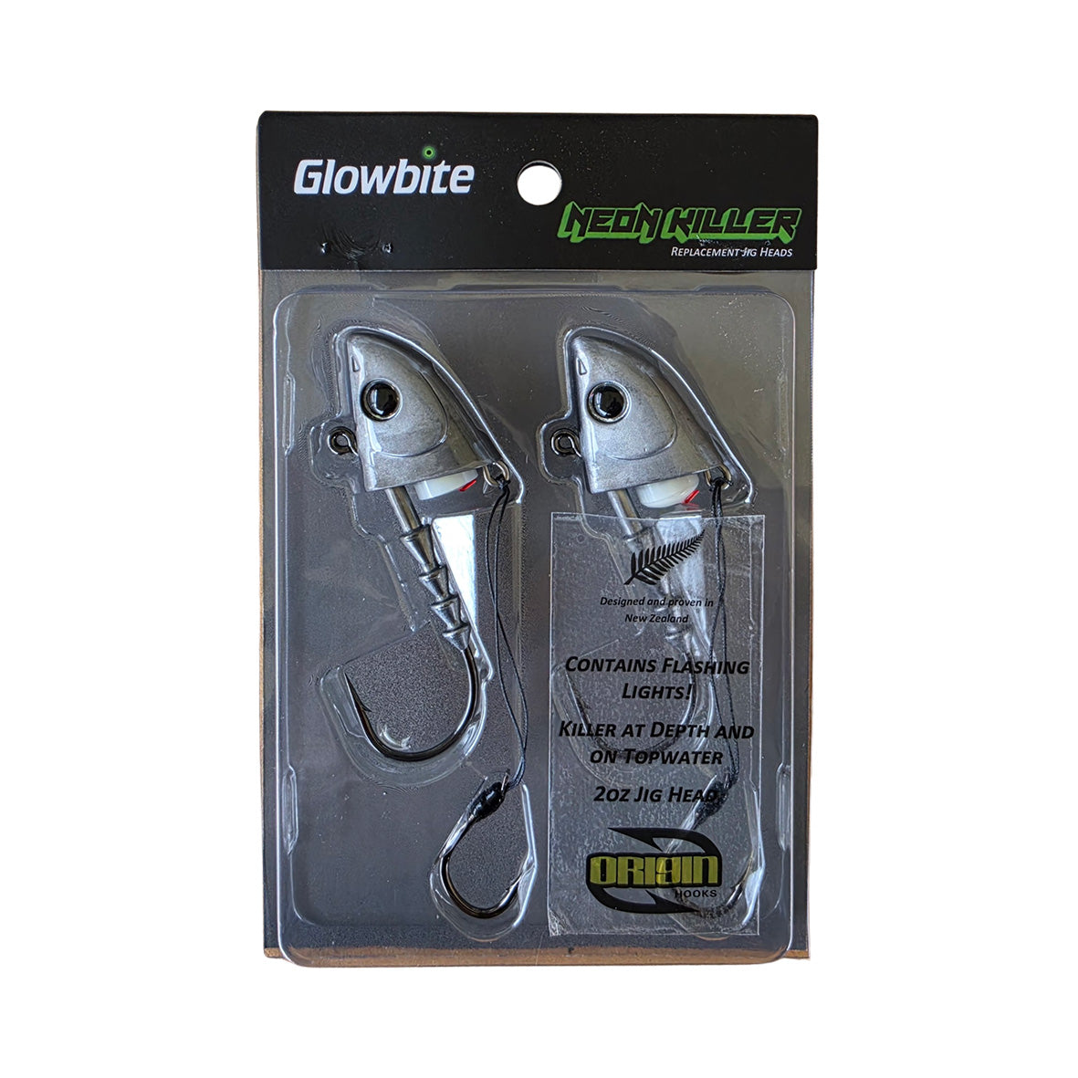Neon Killer Replacement Jig Heads