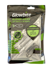 Glowbite SANDWORM soft bait lures