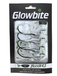 Weedless 1/2 oz Bleeder Jig Heads