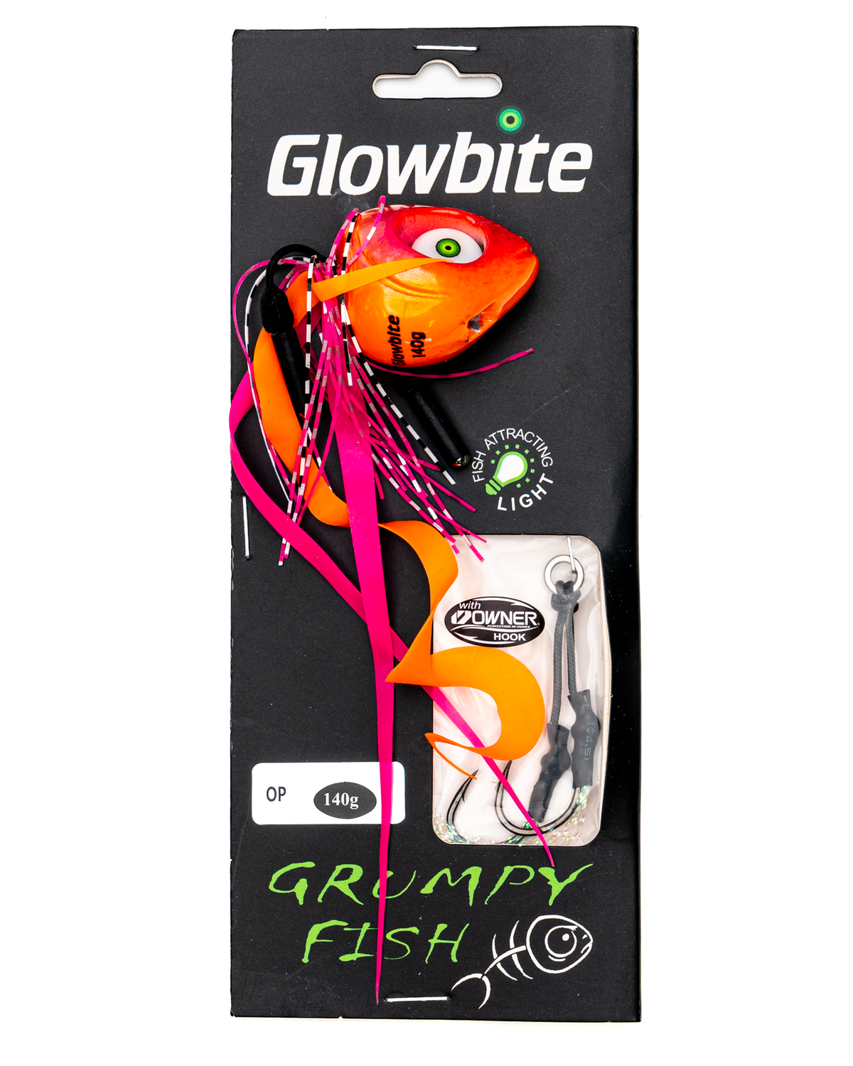 Glowbite Grumpy Fish Slider Lure - OP