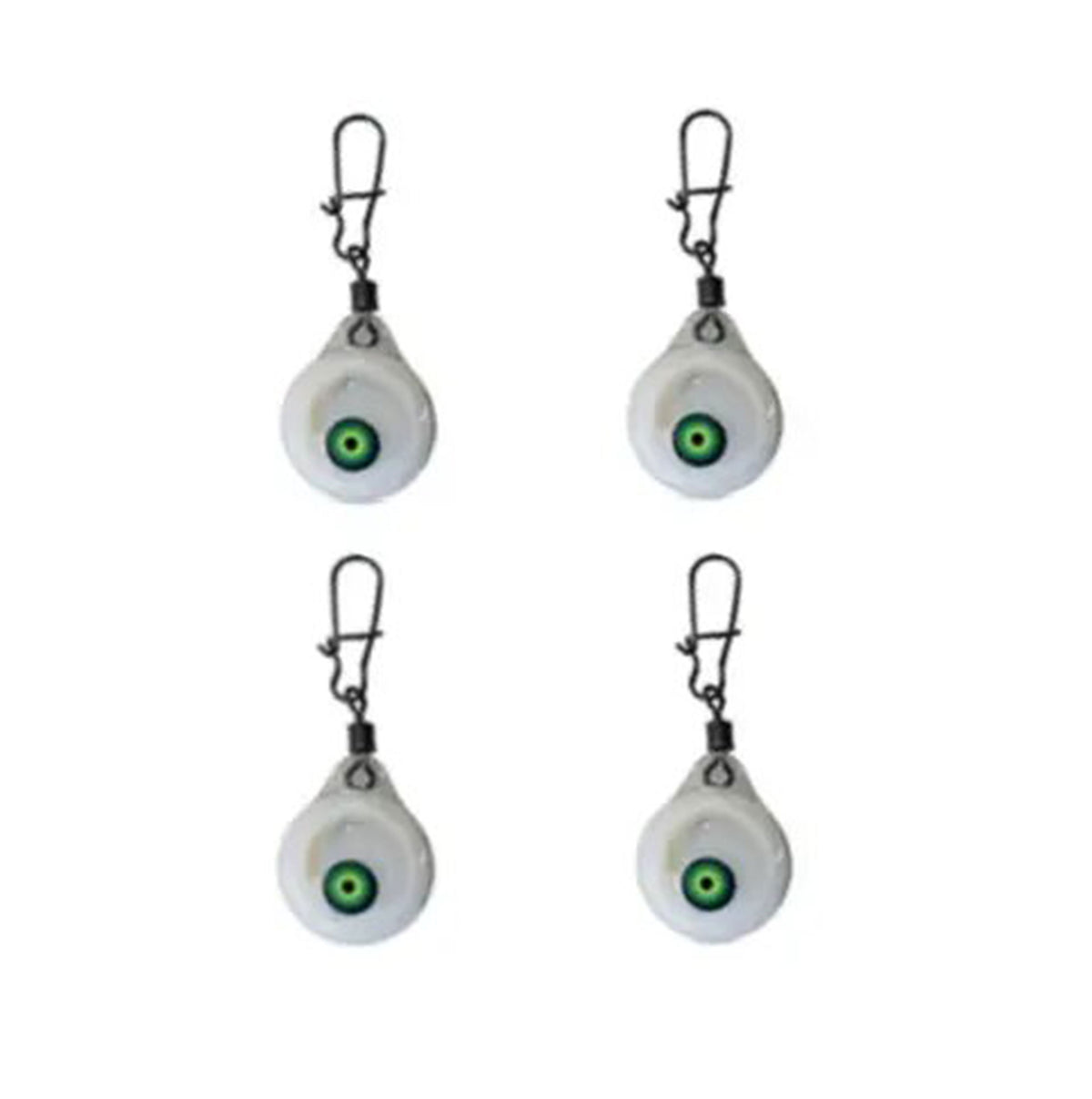 Glowbite Disco Clips – 4 pack – Flash Red/White/Green