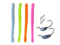 Glowbite SANDWORM soft bait lures